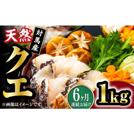 ふるさと納税 旬の鮮魚等 長崎県 対馬市  全6回定期便 対馬産 天然 クエ 1kg（500g×2）（切り身）《対馬市》 石川水産 鍋 水炊き 鮮度抜群 海鮮 クエ 天然ク…_1