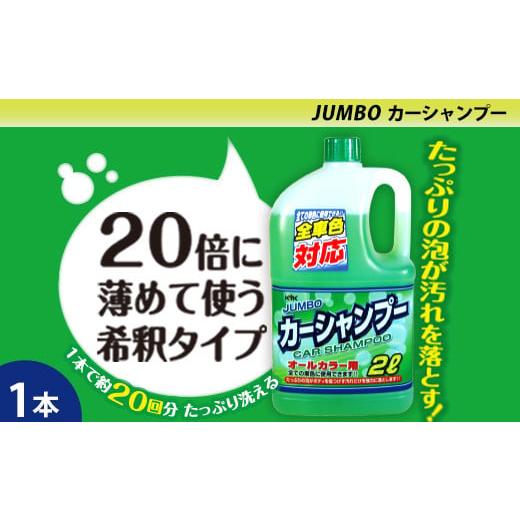 ふるさと納税 雑貨・日用品 埼玉県 加須市 ジャンボカーシャンプー オールカラー用 量を気にせずガンガン洗える2Lジャンボサイズ 20倍希釈 1本 掃除 …
