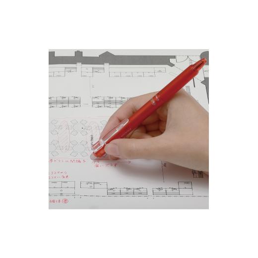 ふるさと納税 文房具・玩具 ボールペン 三重県 津市 ボールペン こすると消えるボールペン フリクションボールノック 0.5mm 赤 15本 ペン 文房具 フリクション…_7