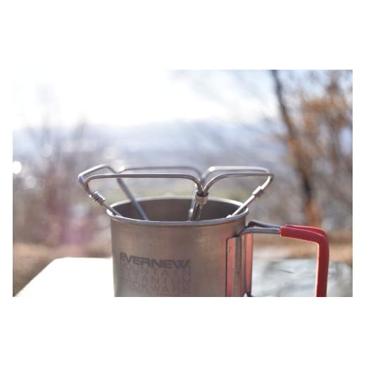 ふるさと納税 アウトドアグッズ 長野県 松本市 「KALUGII／カルギイ」コーヒードリッパー U.L Quick Dripper （ケース付き）＋Driclip／ドリクリップ"2nd…_3