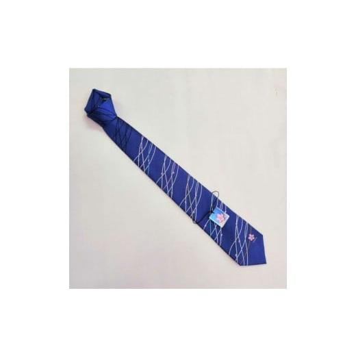 ふるさと納税 服 男 埼玉県 熊谷市 さくらネクタイ(ブルー) さくらネクタイ(ブルー)