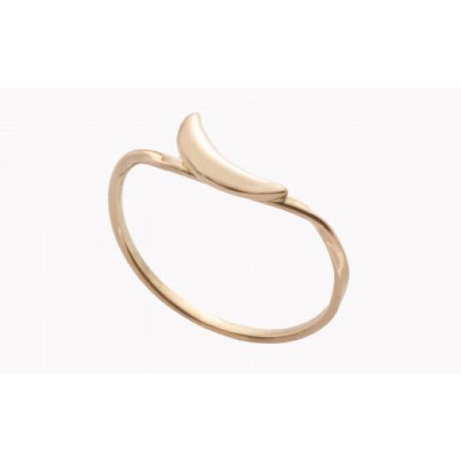ふるさと納税 アクセサリー リング 岩手県 一関市 K18 ムーンライトヴィーナスリング 鏡面仕上げ sese urban mining jewelry 指輪 ジュエリー レディース アク…の画像