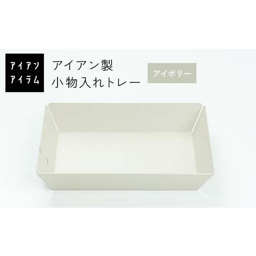ふるさと納税 雑貨・日用品 熊本県 嘉島町 FKK19-21D アイアンアイテム 小物入れトレー アイボリー アイボリー