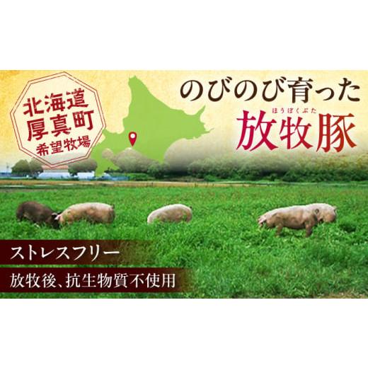 ふるさと納税 肉 ソーセージ 北海道 厚真町 全12回定期便 結着剤・発色剤・保存料不使用 放牧豚 粗挽きウィンナー 2パック（500g／パック）《厚真町》 ファー…_3