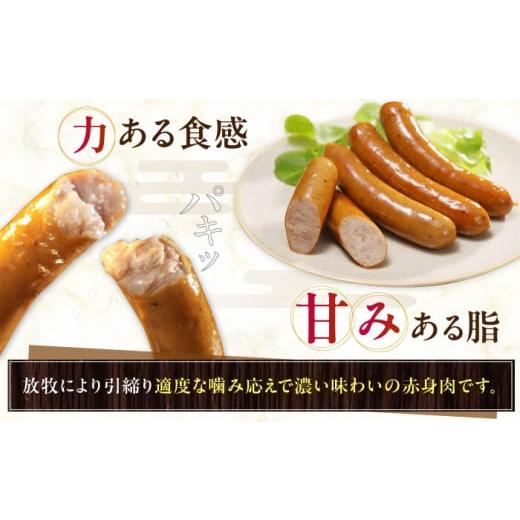 ふるさと納税 肉 ソーセージ 北海道 厚真町 全12回定期便 結着剤・発色剤・保存料不使用 放牧豚 粗挽きウィンナー 2パック（500g／パック）《厚真町》 ファー…_4