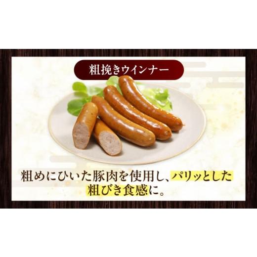 ふるさと納税 肉 ソーセージ 北海道 厚真町 全12回定期便 結着剤・発色剤・保存料不使用 放牧豚 粗挽きウィンナー 2パック（500g／パック）《厚真町》 ファー…_5