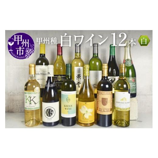 ふるさと納税 ワイン 白ワイン 山梨県 甲州市 甲州種白ワイン12本セット(KSB)K8-620 ワイン 白ワイン 数量限定 甲州市 山梨県