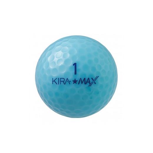 ふるさと納税 ゴルフグッズ ボール 香川県 さぬき市 ゴルフボール KIRA MAX 12球入 3ダース カラー：アクア ゴルフ キャスコ kasco カラー ： アクア_1