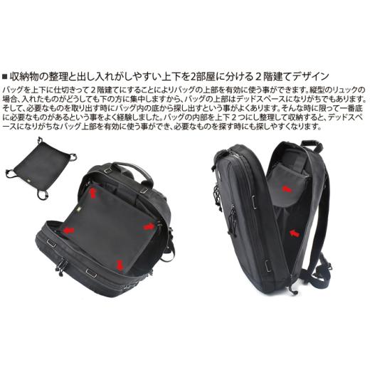ふるさと納税 カバン リュック 徳島県 松茂町 VanNuys 大人のワーキングベース ハイエンドプレミアム ビジネスリュック／Tokyo仕様-M（最も標準的なサイズ）_2