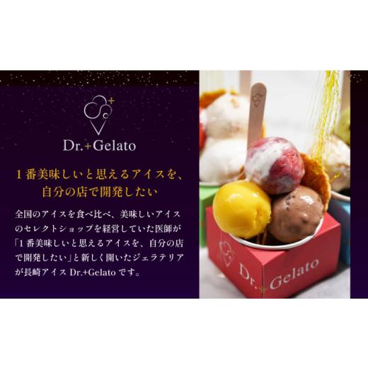 ふるさと納税 菓子 アイス 長崎県 - 長崎アイス Dr.+Gelato ジェラート12個セット 長崎県／株式会社夜のジェラート 42AACK002 ジェラート アイス アイスクリー…の画像