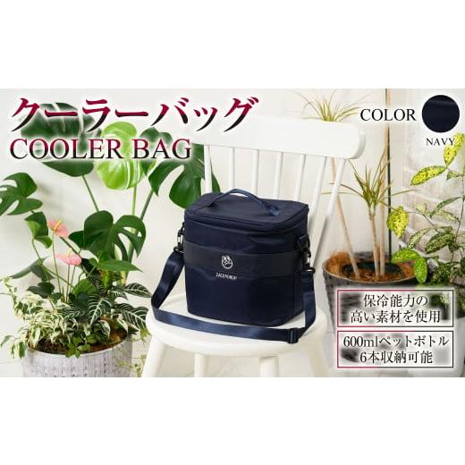 ふるさと納税 カバン 茨城県 守谷市 ネイビー クーラーバッグ ネイビー ZD02-C002-NV 紺色 バッグ ゴルフ 普段使い ネイビー