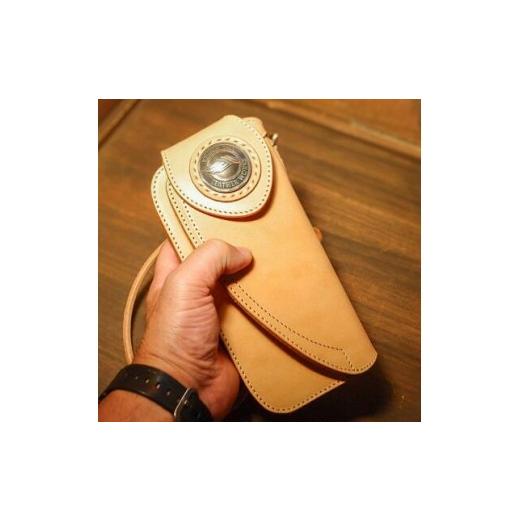 ふるさと納税 財布 茨城県 ひたちなか市 ラフテール デュラブル ロングウォレット A-type NAの画像