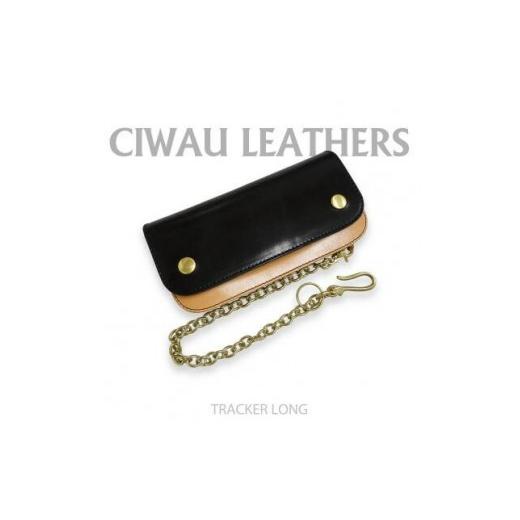ふるさと納税 財布 茨城県 ひたちなか市 ラフテール トラッカー ロングウォレット BI CW-TR-BC-Lの画像