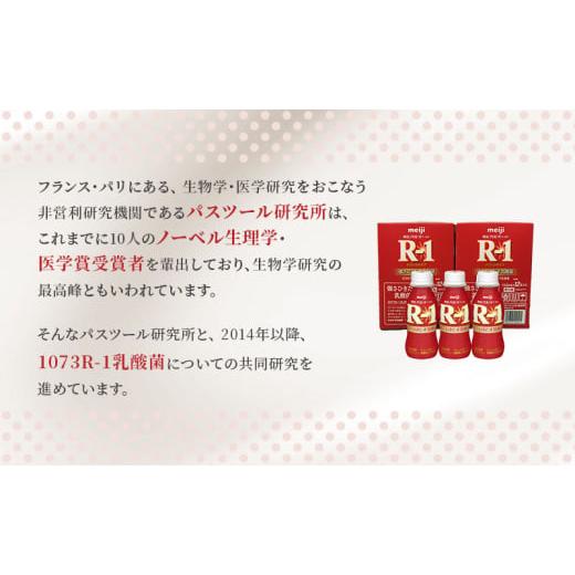 ふるさと納税 飲料類 乳飲料 京都府 京田辺市  定期便6ヶ月 明治 R1 プロビオヨーグルト ドリンクタイプ 低糖 低カロリー 12本入りの画像