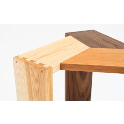 ふるさと納税 家具 広島県 福山市 家具 kitoki 小泉誠デザイン WK59.combi stool ／ mid(コンビスツール) スツール 木製 おしゃれ 北欧 サイドテーブル インテ…_3