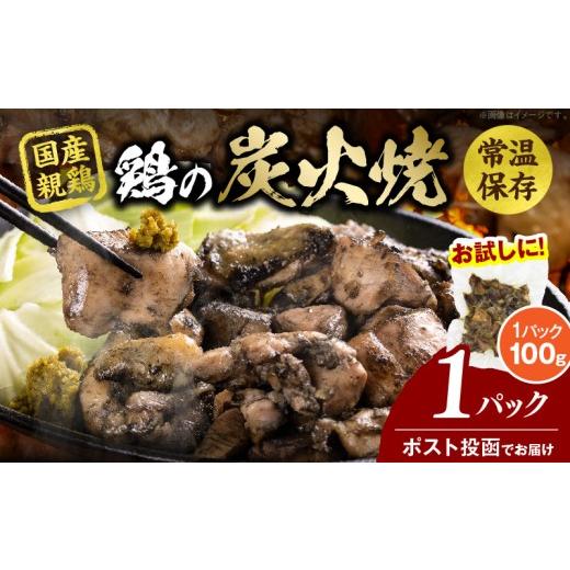 ふるさと納税 鶏肉 宮崎県 国富町 宮崎名物 鶏の炭火焼き 100g(100g×1パック) 100g(100g×1パック)