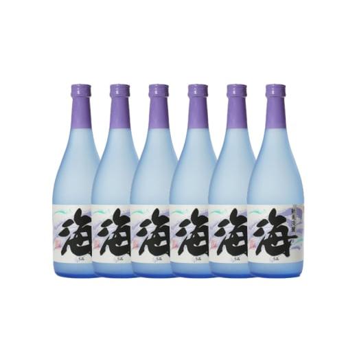 ふるさと納税 焼酎 いも 鹿児島県 鹿屋市 2857 鹿児島・特約店限定販売 本格芋焼酎 『海』 720ml 4合瓶×6本セット KN034-001-01