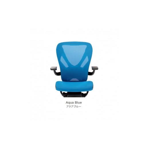 ふるさと納税 家具 インテリア・寝具・収納 愛知県 犬山市 807-1_Inaba OfficeChair 「Xair（エクセア）」（アクアブルー） | チェア 椅子 リクライニング イ…の画像
