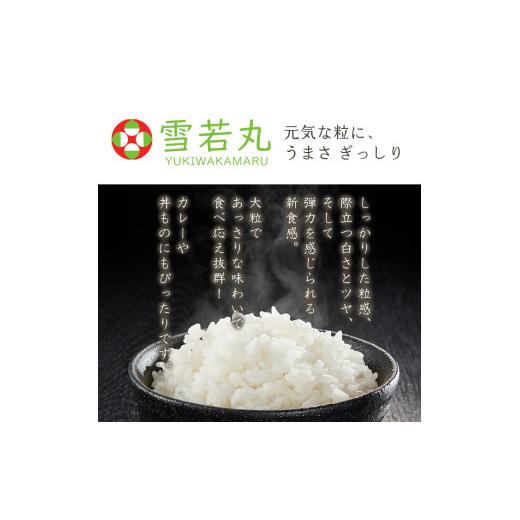 ふるさと納税 米 山形県 山形市  定期便4回 山形県産 雪若丸 精米 5kg×4回(計20kg) FZ26-845の画像