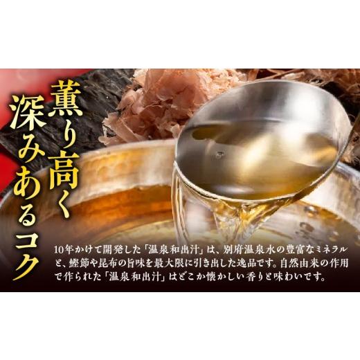 ふるさと納税 塩・だし 大分県 別府市  定期便12回 温泉和出汁(計24パック) 定期便12回 温泉和出汁(計24パック)_2
