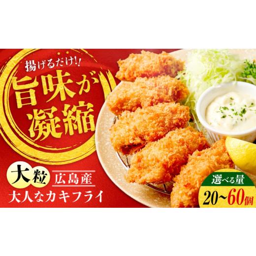 ふるさと納税 牡蠣 広島県 江田島市 カキフライ 40個入り 江田島市/有限会社マルイチ水産 XCU002 40個