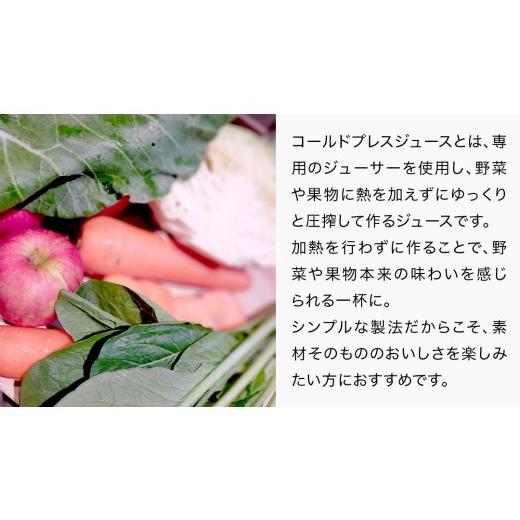 ふるさと納税 果汁飲料 茨城県 つくばみらい市  定期便 全３回 野菜と果物の コールドプレスジュース 200ml × 6本セット 酵素ドリンク ライフスタイル 健康 …_2