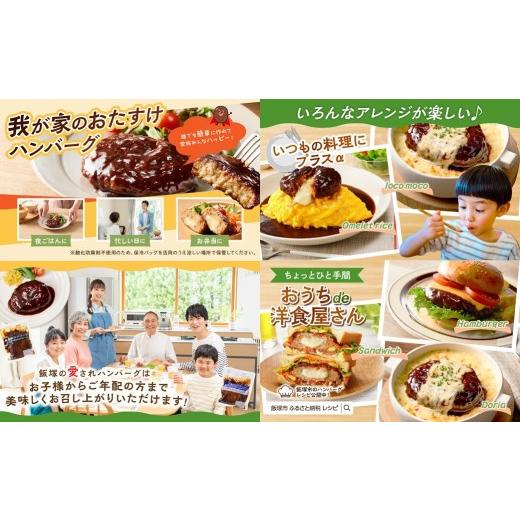 ふるさと納税 惣菜・レトルト 冷凍 福岡県 飯塚市 飯塚市王道ハンバーグセットA 12カ月定期便 J8-004_6