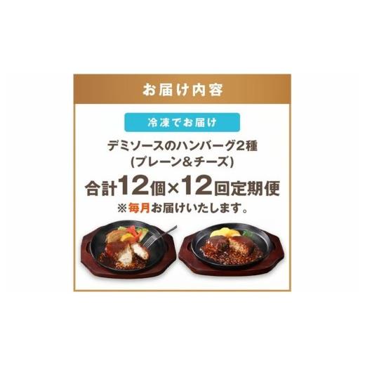 ふるさと納税 惣菜・レトルト 冷凍 福岡県 飯塚市 飯塚市王道ハンバーグセットA 12カ月定期便 J8-004_7