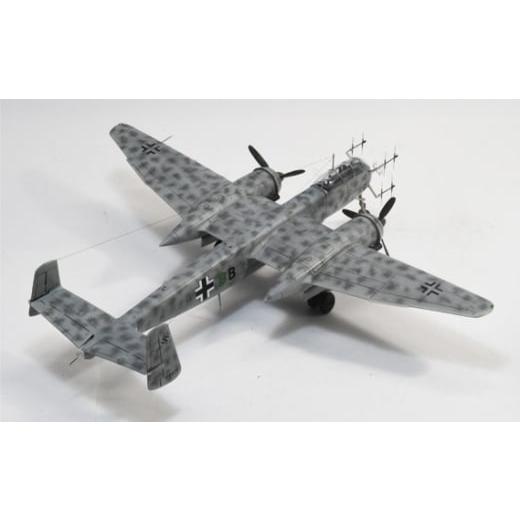 ふるさと納税 雑貨・日用品 玩具 茨城県 坂東市 ハインケルHe219「ウーフー」1／72 ／ 模型 完成品 柏木崇男 茨城県 No.836の画像