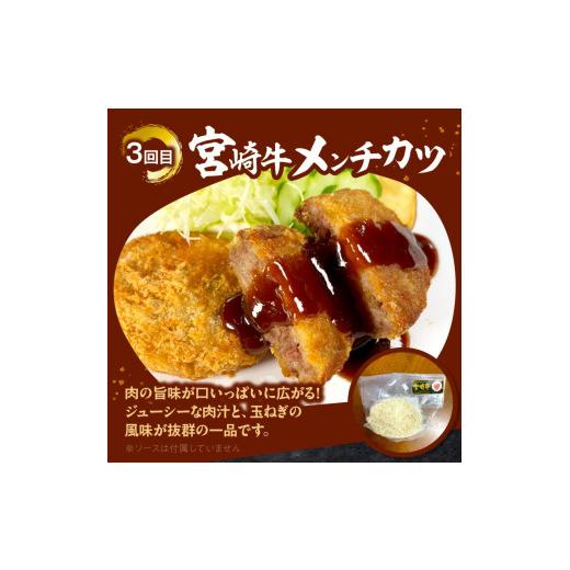 ふるさと納税 ハム・ソーセージ・ハンバーグ 宮崎県 延岡市 3ヶ月定期便 宮崎牛シリーズN124-YF074_5