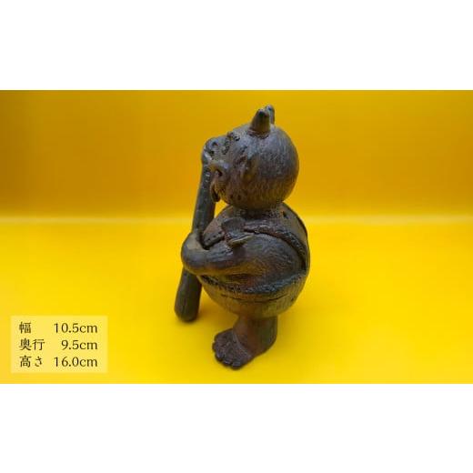 ふるさと納税 陶磁器・漆器・ガラス 岡山県 備前市 鬼（2） 鬼 1体のみのオリジナル 備前焼 伝統工芸品_3