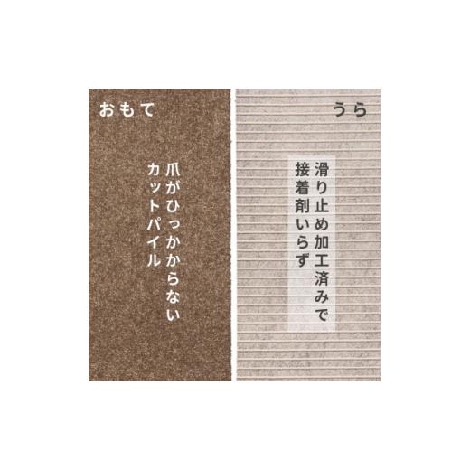 ふるさと納税 家具 大阪府 和泉市 水が転がる程の撥水性 撥水ペットマット「UKU」60枚セット ブラウン 複数個口で配送 4064415の画像