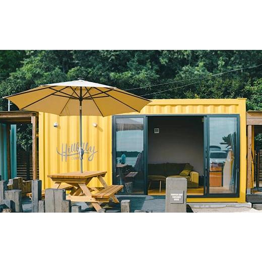 ふるさと納税 入場券・優待券 茨城県 茨城町 580 キャンプ場ご利用チケット（コンテナサイト土日祝）Hill Billy Campingの画像