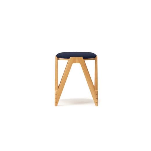 ふるさと納税 家具 インテリア・寝具・収納 北海道 東川町 CO・DA・MA Low Stool オーク (NC-010 ネイビー) CO・DA・MA Low Stool(NC-010 ネイビー)