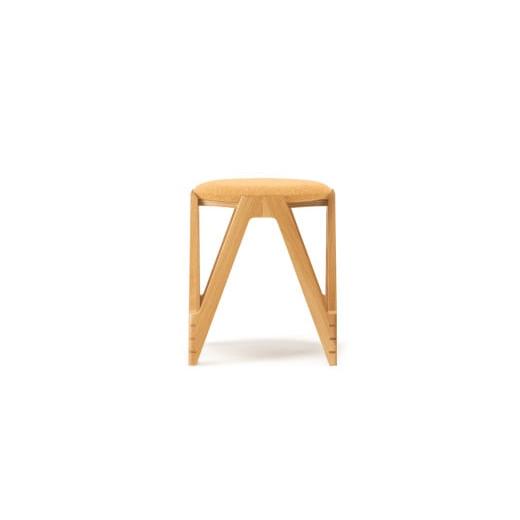 ふるさと納税 家具 インテリア・寝具・収納 北海道 東川町 CO・DA・MA Low Stool オーク (NC-109 イエロー) CO・DA・MA Low Stool(NC-109 イエロー)