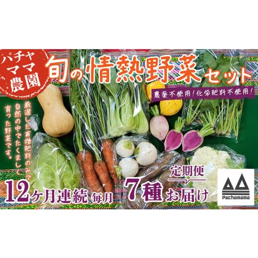 ふるさと納税 セット・詰合せ 茨城県 下妻市  12ヶ月連続お届け 農園自慢の情熱野菜セット （ 7品 ） 野菜 詰め合わせ お任せ 季節物 定期便 セット 山芋 パセ…_1