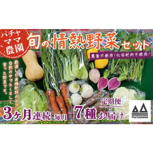 ふるさと納税 セット・詰合せ 茨城県 下妻市 3ヶ月連続お届け 農園自慢の情熱野菜セット ( 7品 ) 野菜 詰め合わせ お任せ 季節物 定期便 セット 山芋 パセ…