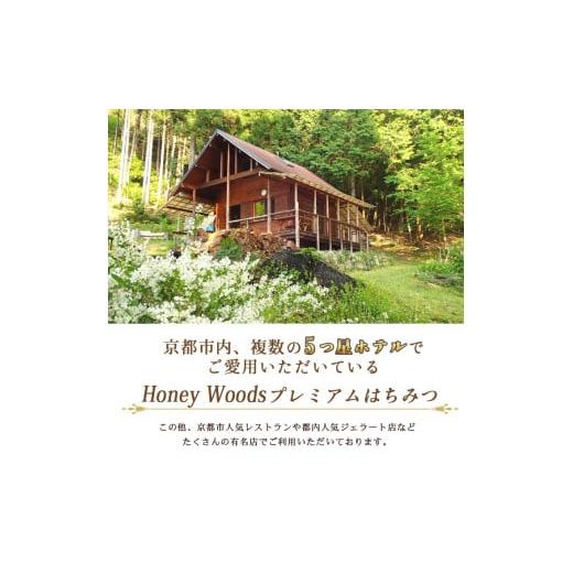ふるさと納税 加工品等 はちみつ 京都府 亀岡市  ボトルタイプ 訳あり 京都・彼岸山 徳用 天然 はちみつ 百花蜜 2本 選べる容器 瓶 ボトルタイプ Honey Woods…の画像