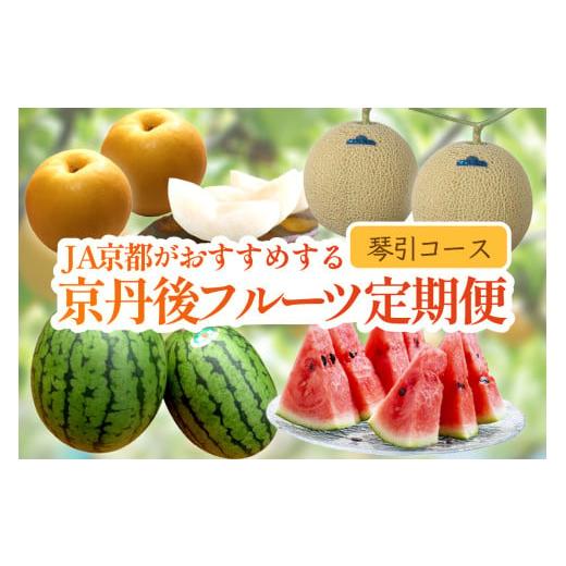 ふるさと納税 果物の詰合せ 京都府 京丹後市 JA京都がおすすめする京丹後フルーツ定期便〜琴引コース〜(2026年6月中旬〜発送) 京のブランド産品 メロン めろ…