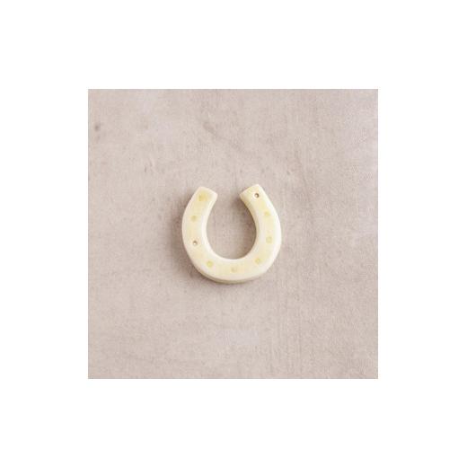 ふるさと納税 陶磁器・漆器・ガラス 福島県 浪江町 大堀相馬焼 松永窯 馬蹄箸置き イエロー イエロー