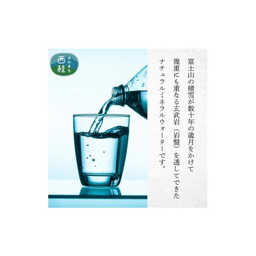 ふるさと納税 水・ミネラルウォーター 500mL〜999mL 山梨県 西桂町 非常用飲料水 富士山麓の保存水500ml 48本 (24本入2箱)総量24L／ミネラルウォーター お水 …の画像