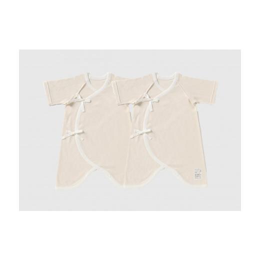 ふるさと納税 服 子ども 新潟県 佐渡市 プリスティン・22世紀ベビーコンビ肌着2枚セット_3