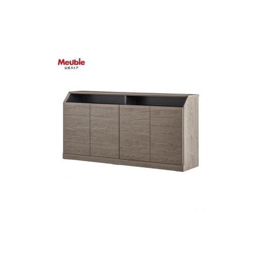 ふるさと納税 家具 収納家具 福岡県 大川市 it イット 160cm サイドボード グレー モーブル 大川家具 グレー
