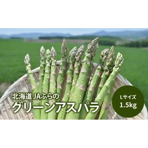 ふるさと納税 野菜類 アスパラガス 北海道 上富良野町 令和8年産 アスパラガス グリーンアスパラ 1.5kg Lサイズ アスパラ 野菜 北海道 上富良野町 ふらの農業…