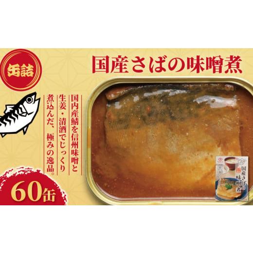 ふるさと納税 缶詰・瓶詰 魚貝類 千葉県 銚子市 国産さばの味噌煮 缶詰 60缶 ごはんのおとも 鯖 さば みそ煮 味噌煮 みそ 味噌 魚 国産 缶 海産物 魚缶詰 備蓄…