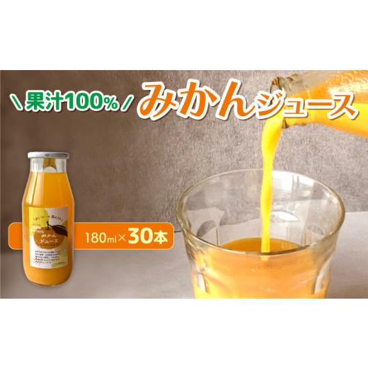 ふるさと納税 果汁飲料 みかん 愛知県 南知多町 果汁100％ みかんジュース 180ml × 30本 無農薬 無添加 濃厚 みかん ジュース 炭酸 清涼飲料水 夏 蜜柑 炭酸…の画像