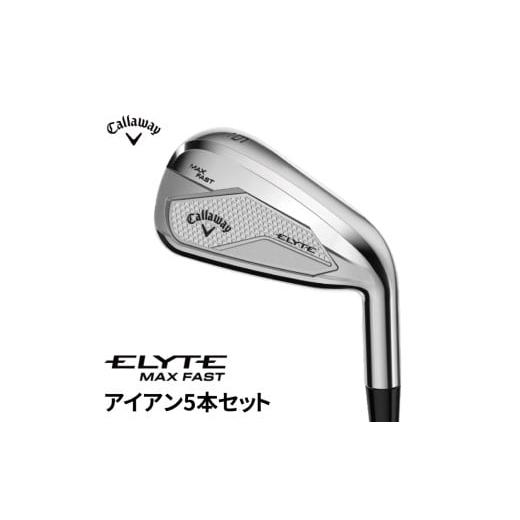 ふるさと納税 ゴルフグッズ クラブ 千葉県 柏市 キャロウェイ ELYTE MAX FAST アイアン5本セット N.S.PRO 850GH neo(S) [N.S.PRO 850GH neo(S)]