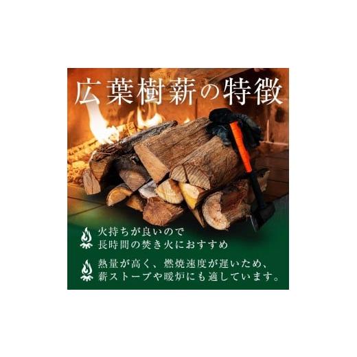 ふるさと納税 アウトドアグッズ 福島県 鏡石町  9月発送 大割サイズ 福島県産「乾燥薪」150kg F6Q-265 9月発送の画像