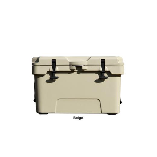ふるさと納税 アウトドアグッズ クーラーボックス 大阪府 河内長野市 ハードクーラーボックス 35QT ベージュ(W559) 35QT ベージュ(W559)の画像
