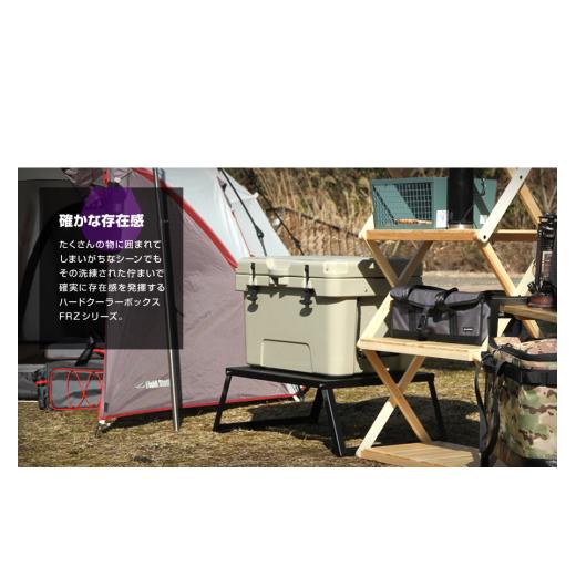ふるさと納税 アウトドアグッズ クーラーボックス 大阪府 河内長野市 ハードクーラーボックス 35QT カーキ（W720） 35QT カーキ（W720）の画像